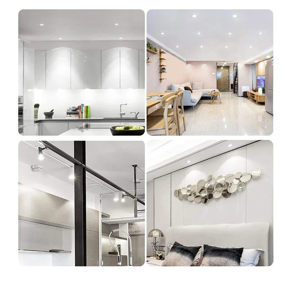 10PCS 220V 3W 6W 9W 12W LED Light Bulb GU10 LED Spotlight Corn Lamp Energy Saving Lamp for Living Room