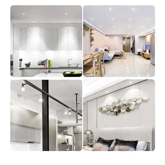 10PCS 220V 3W 6W 9W 12W LED Light Bulb GU10 LED Spotlight Corn Lamp Energy Saving Lamp for Living Room
